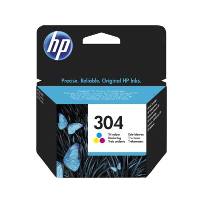 HP 304 drie-kleuren inktcartridge
