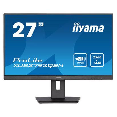 27" iiyama XUB2792QSN-B5 IPS 4ms HDMI/DP/USB-C dock