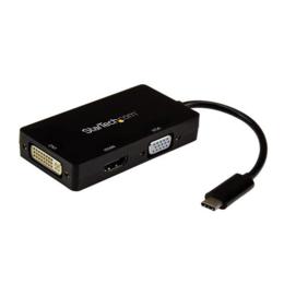 StarTech USB-C naar VGA, DVI, HDMI 4K A/V multiport adapter