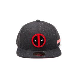Deadpool Metal Badge logo Snapback