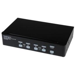 StarTech 4x USB/DVI Dual-Link High Res. KVM Switch hub/audio