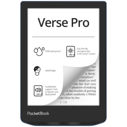 PocketBook Verse Pro 16GB e-Reader azure