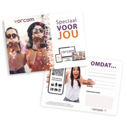 Yorcom cadeaukaart 150 euro