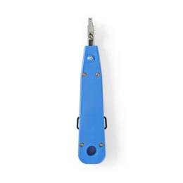 LSA punchdown tool / tang voor LSA krone en strips blauw