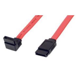 SATA data kabel 1x haakse connector 1 meter