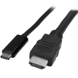 StarTech USB-C naar HDMI adapter kabel 1m zwart
