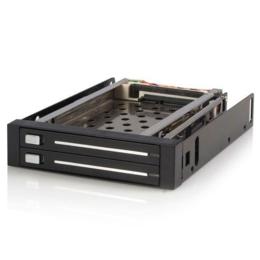 StarTech 3,5" Hotswap Mobile Rack voor 2x 2,5" HDD