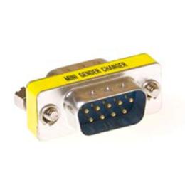 ACT Mini gender changer 9 pins naar 9 pins D-Sub adapter M/M