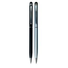 2-in-1 Touch en Pen stylus voor alle tablets & iPads zilver