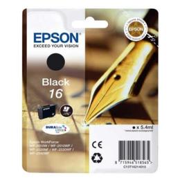 Epson 16 DURABrite Ultra zwart inktcartridge