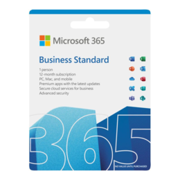 Microsoft 365 Business Standard (€10,33 p/m ex btw) 1jr abo