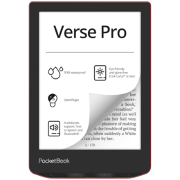PocketBook Verse Pro 16GB e-Reader passion red