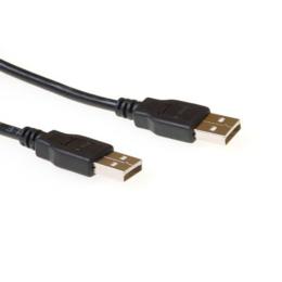 ACT USB 2.0 A naar A kabel M/M 1,8 meter