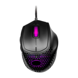 Cooler Master MM720 RGB gaming muis glossy zwart