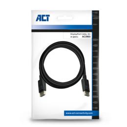 ACT AC3903 Displayport kabel M/M 3 meter