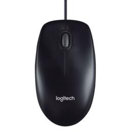 Logitech M100 optische muis zwart