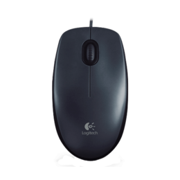 Logitech M90 optische muis USB zwart