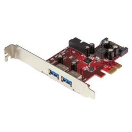 StarTech 4-poorts USB 3.0 adapterkaart 2x intern PCI-E 1x