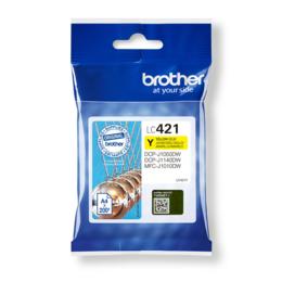 Brother LC-421Y geel inktcartridge