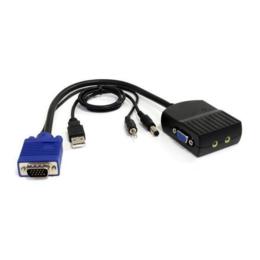 StarTech 2x VGA Video Splitter met Audio - Gevoed via USB