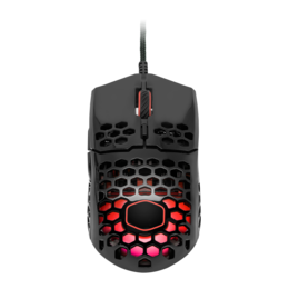 Cooler Master MM711 Light RGB gaming muis zwart (mat)