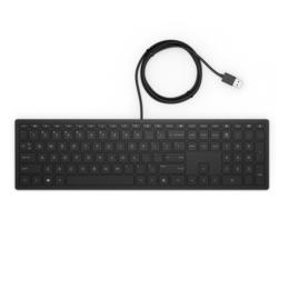 HP Pavilion wired USB toetsenbord AZERTY zwart