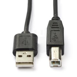 Valueline USB 2.0 A naar B kabel M/M 0,5m printerkabel