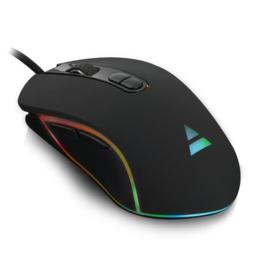 Ewent Play PL3301 RGB gaming muis zwart