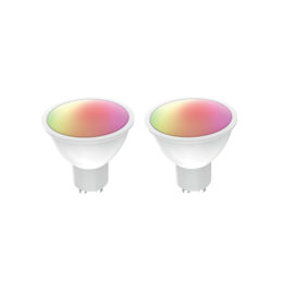 2-pack Woox R9076 Slimme GU10 LED spot WiFi RGB