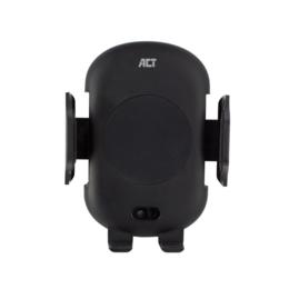 ACT AC9010 smartphone autohouder met QI draadloze snellader