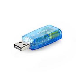 Nedis compacte USB2.0 5.1 3D audio externe geluidskaart