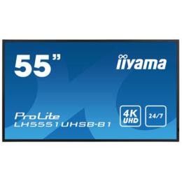55" iiyama LH5551UHSB-B1 4K UHD Digital signage display