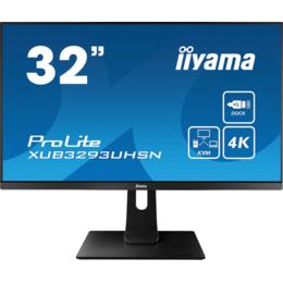 32" iiyama XUB3293UHSN-B1 IPS 4ms HDMI//DP/USB en KVM switch