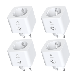 4-pack Woox R6113 Slimme stekker 16A met energiemeter