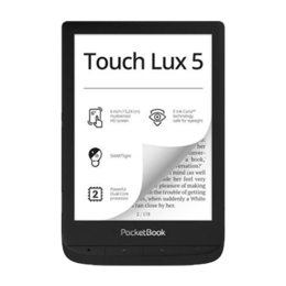 PocketBook Touch Lux 5 e-Reader zwart