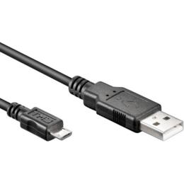 Valueline USB 2.0 A naar Micro B kabel M/M 1m