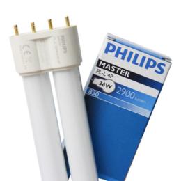 Philips Master PL-C 18W 830 4 pin spaarlamp warm wit 2 stuks