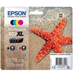 Epson 603XL Multipack 4-keuren zwart/cyaan/magenta/geel
