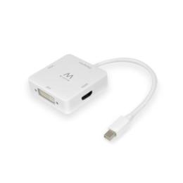 Ewent EW9863 3-in-1 Mini DP naar VGA/DVI of HDMI 4K adapter