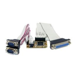 StarTech 2x Serieel en 1x Parallele Combokaart Mini PCI-E