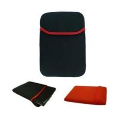 10,2" dubbelzijdige beschermhoes tablet/netbook zwart/rood