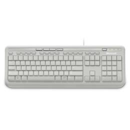 Microsoft Wired 600 toetsenbord USB wit