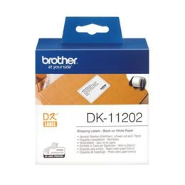 Brother DK-11202 Transportlabel Permanent 62x100mm