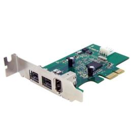 StarTech 3-poorts Firewire 400 & 800 PCI-E 1x adapterkaart