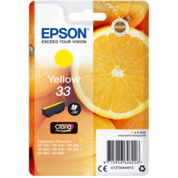 Epson 33 Claria Premium geel inktcartridge