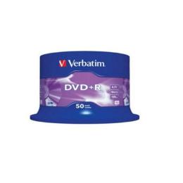 Verbatim DVD+R 4,7GB 50 stuks Spindel