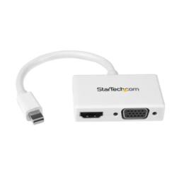 StarTech 2-in-1 Mini DP naar VGA of HDMI adapter wit