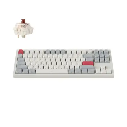 Keychron Q3 Max QMK/VIA side printed keyboard brown switch