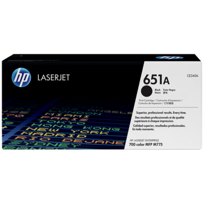 HP 651A toner zwart CE340A