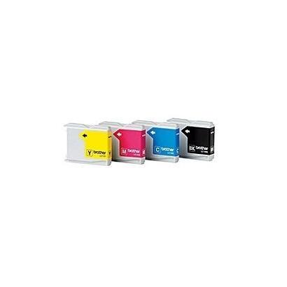Brother LC-1000VALBP Value Pack Zwart/Geel/Cyaan/Magenta